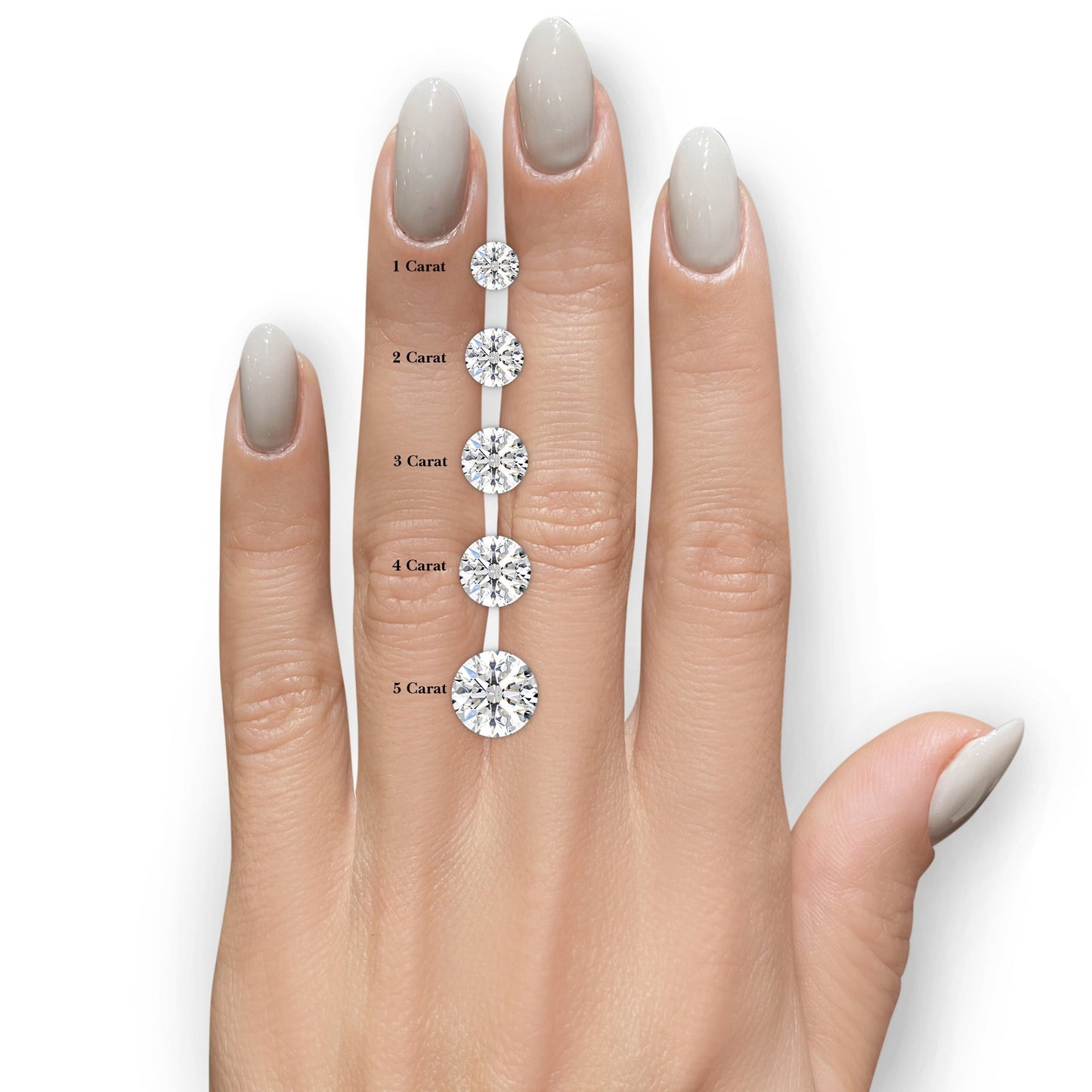 Round Brilliant Diamond Channel Setting Engagement Ring in 14K White Gold
