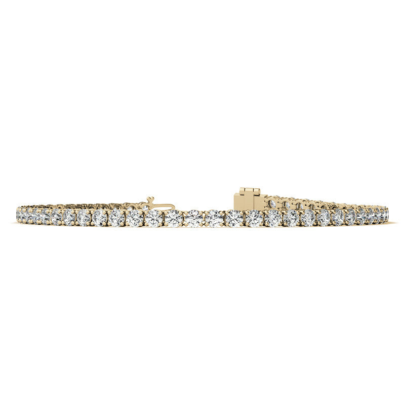 12 Carat Diamond Tennis Bracelet 14kt White or Yellow Gold