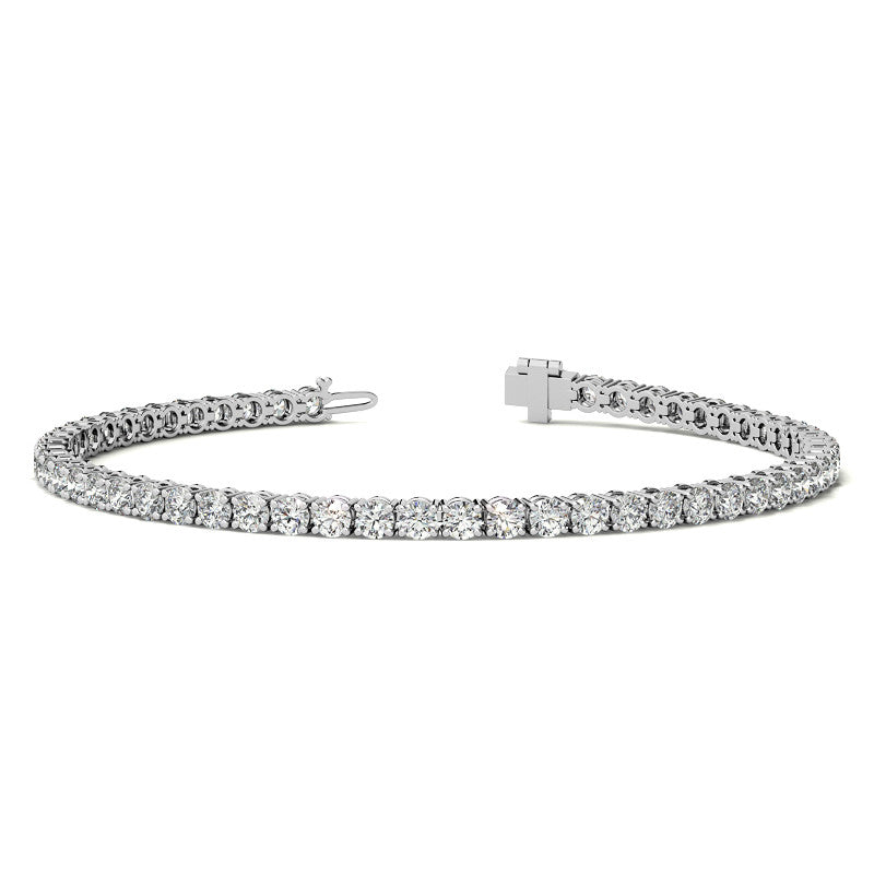12 Carat Diamond Tennis Bracelet 14kt White or Yellow Gold