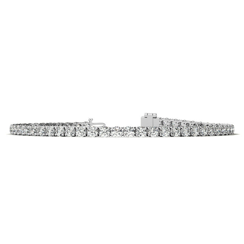 4 Carat Diamond Tennis Bracelet 14K Yellow or White Gold